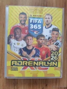 Prodám futbalové kartičky FIFA 365 2026 - vyzbieraný album