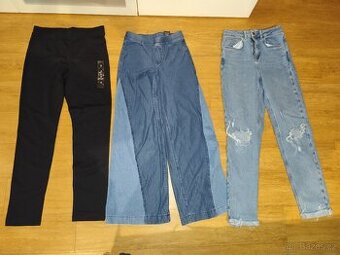 Džíny, kalhoty 158/164