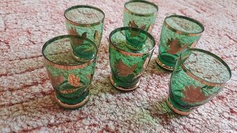 sada 6 sklenic - štamprle