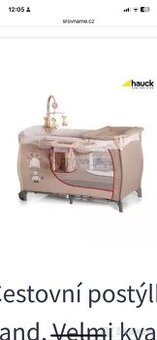 Cestovní dětská postýlka