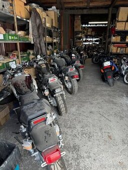 Prodej skladu motocyklů