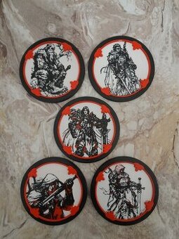 Krásné 3D podtácky