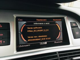 AUDI - české menu (čeština), mapy, aktualizace
