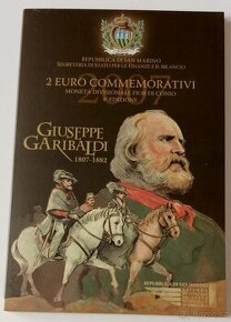 Pamětní mince 2 euro San Marino 2007 G. Garibaldi