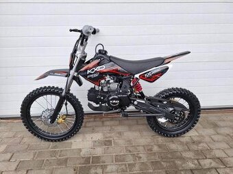 dirtbike pitbike 125ccm KXD 607 17/14 - červená