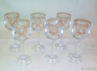 sady skleniček na likér, brandy nebo koňak (viz fotky)