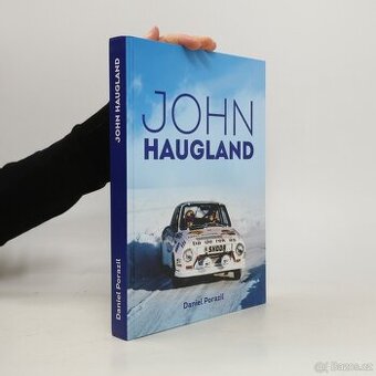 Kniha o rally jezdci Johnu Hauglandovi, nové, neprectena