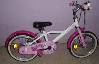 Prodám dětské kolo 16“. BTWIN Docto Girl 500.