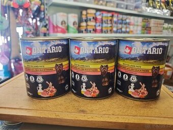 Konzerva Ontario jehněčí 800g