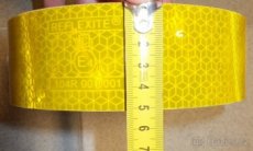 Reflexní páska Reflexite VC104+ žlutá na pevný podklad 5 cm