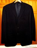Sako pánské XL-XXL černé+košile a poštovné ZDARMA