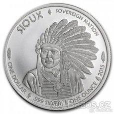 indiánská mince