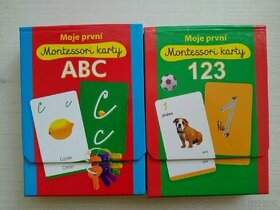 Moje první Montessori karty ABC a 123 - 1
