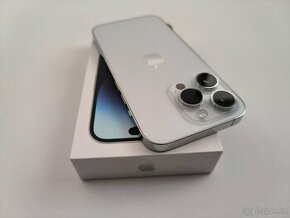 apple iphone 14 PRO 128gb Silver / Batéria 100%