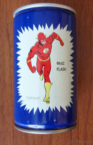 Mega vzácná plechovka Pepsi z Řecka DC Comics FLASH