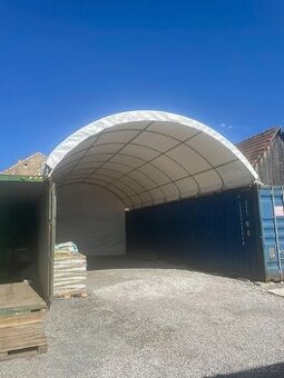 Plachtový přístřešek na lodní kontejnery 8x12x3 - 750g