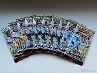 Pokemon Prismatic Evolutions 10x Booster - neotevřené