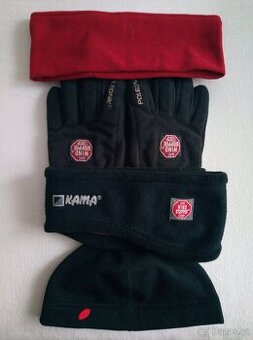Rukavice a čelenka WINDSTOPPER, TILAK POWERSTRETCH