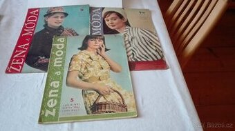 Módní časopisy - 40. + 50. + 60. léta