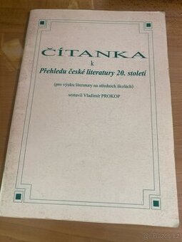 Čítanka přehled české literatury 20. století