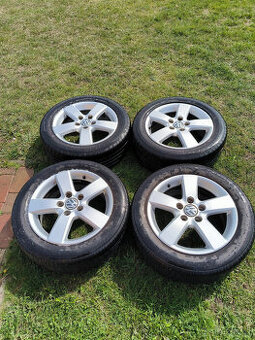 4 org. ALU kola VW 16´, 5x112 205/55/16 GOLF, TOURAN