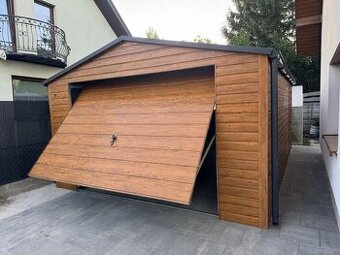 Moderní plechová garáž 4x6