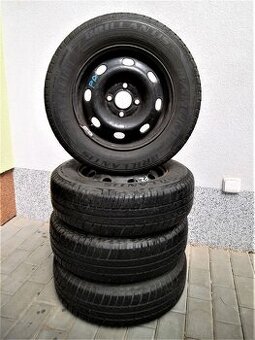 4 ks letních pneu 175/70/R13 82T na plech. discích