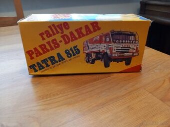 Retro krabička Tatra 815 rally Paris Dakar