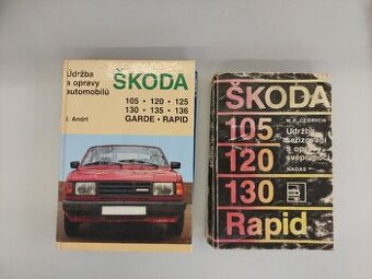 Údržba a opravy automobilů Škoda 105 120 125 130 Garde Rapid