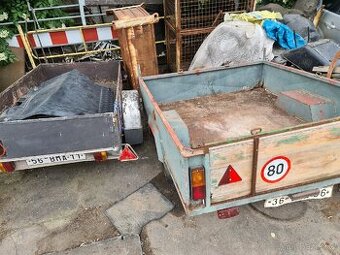 Přívěsný vozík za osobní auto platné doklady