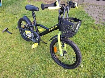 Rezervace BTWIN  Dětské 16" kolo 500 4–6 let Dark Hero