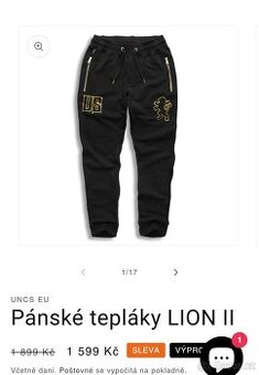 Teplaky a mikina Lion 2 uncle sam