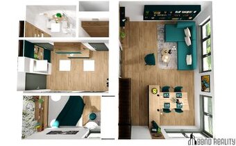 Prodej elegantního bytu 2+kk – Brno – Lesná