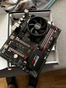 Deska Gigabyte GA-AX370-Gaming K3 + Ryzen 5 1600