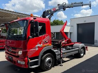 MERCEDES-BENZ ATEGO 1218 HÁKOVÝ NOSIČ vh100 HYDRAULICKÁ RUKA