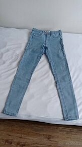 Dívčí džíny Skinny Mid Waist (vel. 34/170)
