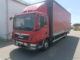 Man TGL 12.220 čelo, 2xshrnovačka,klima