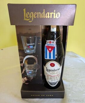 Legendario Elixir de Cuba 7 Years Old 0,7l + sklenice