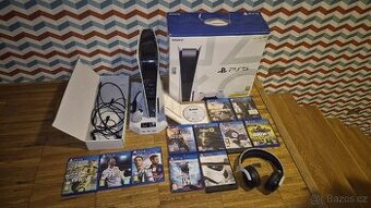 Sluchátka 3D Pulse a hry na PS4 (Konzole už prodaná) - 1