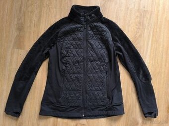 Dámská turistická hybridní fleecová mikina QUECHUA - L