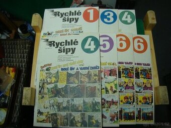 RYCHLÉ ŠÍPY JAROSLAV FOGLAR OLYMPIA PRAHA 1991 7x SEŠIT