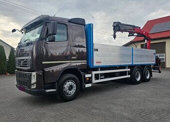Volvo FH 420 6x4 - valník s hydraulickou rukou