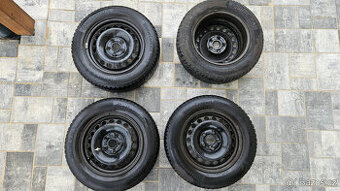 195/65 R15 91T ontinent, WinterContct TS 870 4ks + disky