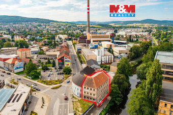 Prodej obchodního objektu, 800 m², Strakonice, ul. Komenskéh