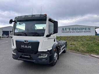 MAN TGM 18.290 4x2 BL + hákový nosič kontejnerů Technocar
