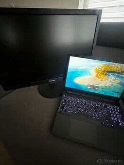 🖥️ Prodám: Lenovo IdeaPad Gaming 3 + monitor Philips - 1