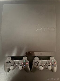 Prodám herní konzoli Sony PlayStation 3 Slim, - 1