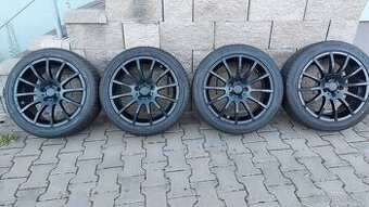 Alu kola 5x112 r17.Černe vw škoda audi Seat