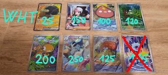 Pokémon karty hity + EX