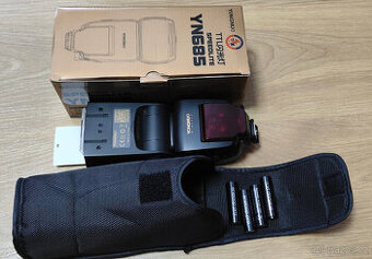 Blesk Yongnuo YN685 pro fotoaparáty Nikon DSLR + baterie